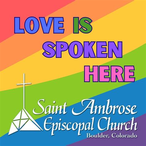 LGBTQIA+ Outreach — Saint Ambrose Episcopal Church