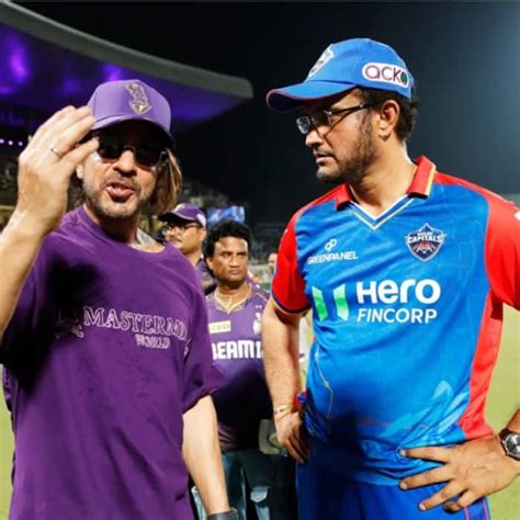 Sourav Ganguly-Shah Rukh Khan Bromance: A Moment to Savour For Fans