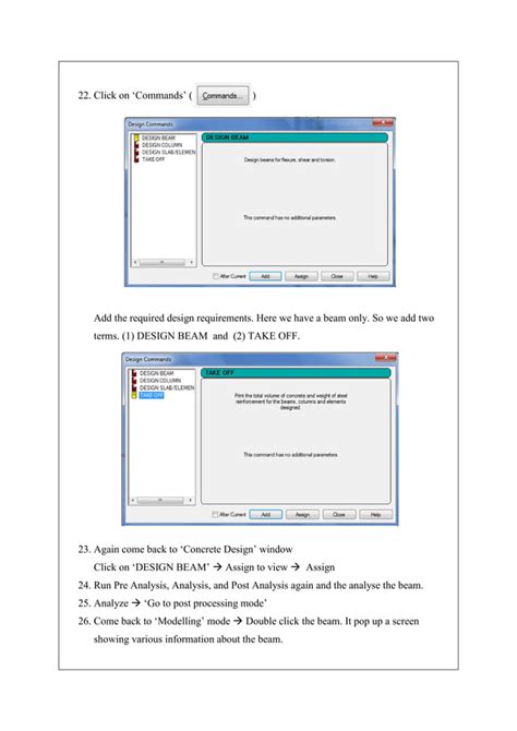 Image result for Design Concrete Beams Example for STAAD.Pro 2004 Tutorial
