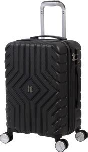 It Luggage Resonating 2630A Black Expandable Hardsided Small Trolley ...