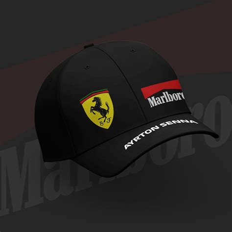 Ayrton Senna Inspired 6 Pannel Cap – 13 Store