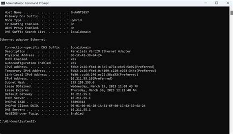 Cmd IP Address Code 的图像结果