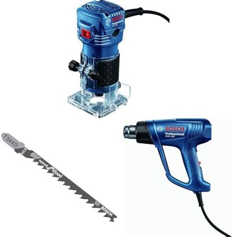 Bosch GKF 550 Electric Hand/Palm Router, 550W, 33,000 rpm, 6 (1/4") mm ...