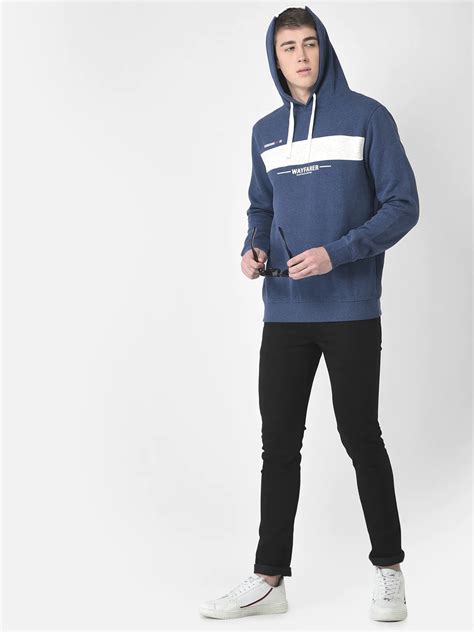 Blue Wayfarer Hoodie – Crimsoune Club