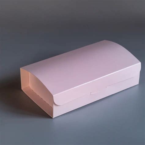 Arched Chocolate Box For 6 - Pink - The Elite Box Company