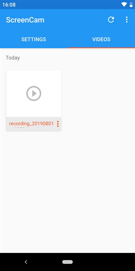 ScreenCam permette di registrare lo schermo dello smartphone anche con ...
