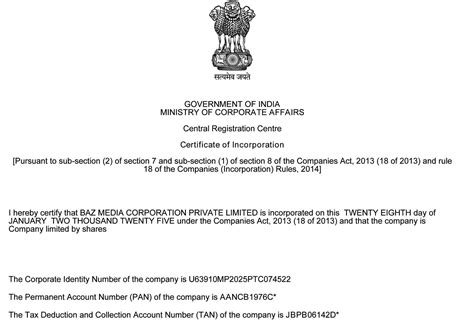 About Us - BAZ Media