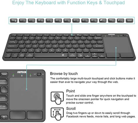 Image result for Arteck Keyboard Home Button