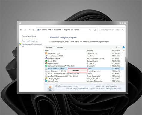 Image result for Uninstall Java