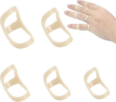 5Pcs Finger Splint, Trigger Finger Splint, Comfortable Trigger Finger Splint, Thumb Brace to ...