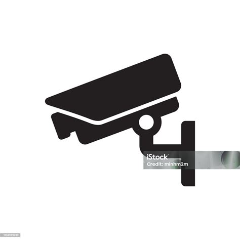 Surveillance Camera Icon Stock Illustration - Download Image Now ...