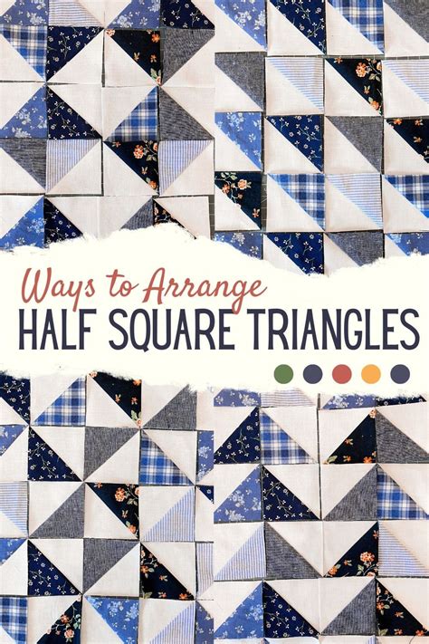 Image result for Half Square Triangle Tutorial