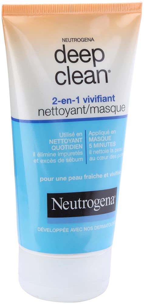 Buy Neutrogena Deep Clean 2 in 1 Invigorating Cleanser Mask, 150ml ...