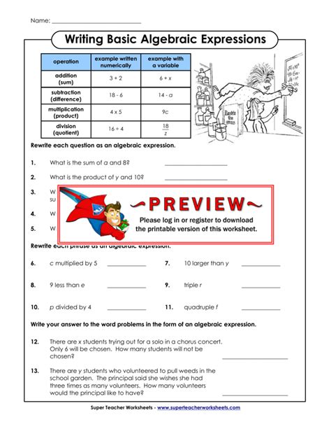 Image result for Algebraic Expression for Pattern