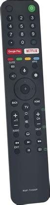 ANM Voice Command Remote For Sony Bravia Smart 4k LED TV - RMF-TX500P ...