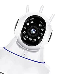 Buy MERISHOPP Wireless Hd 720P WiFi Indoor IP Camera Home Security Ir ...