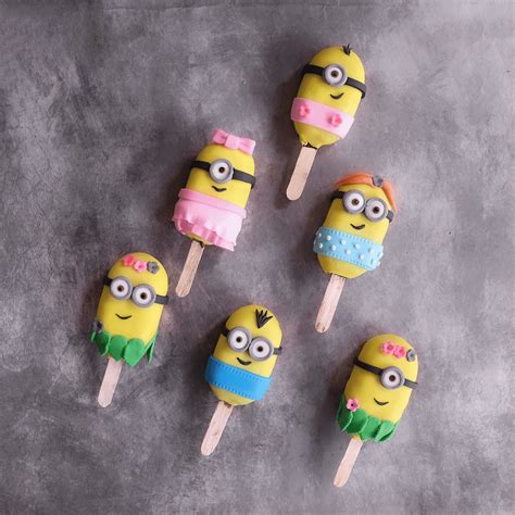 Minion Cakesicles – Crave by Leena