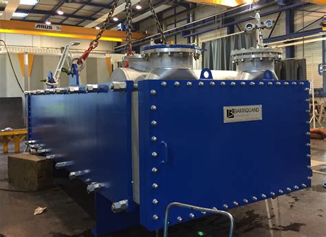 Platular® fully welded plate heat exchanger, counter flow exchanger