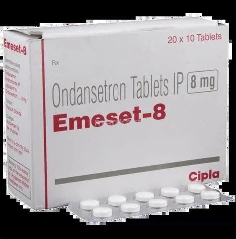 Buy Emset 8mg Tablet 10s Online at Best Price | Medkart