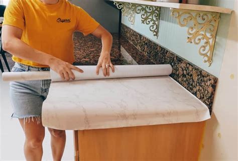 Image result for Using Contact Paper On Countertops