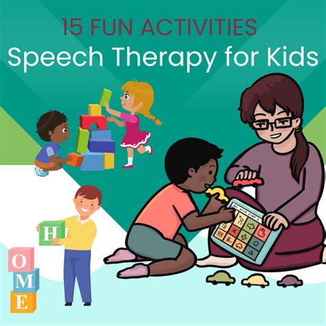 15 Fun Activities to Speech Therapy for kids That Actually Work ...