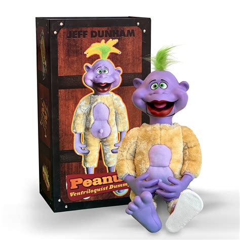 Jeff Dunham Peanut Doll A Cubeecraft Of Jeff Dunham's Famous Purple