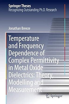 Temperature and Frequency Dependence of Complex Permittivity in Metal ...