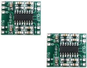 ERHIndia PAM8403 Super Mini Digital Amplifier Board 5pic Set 2 * 3W ...