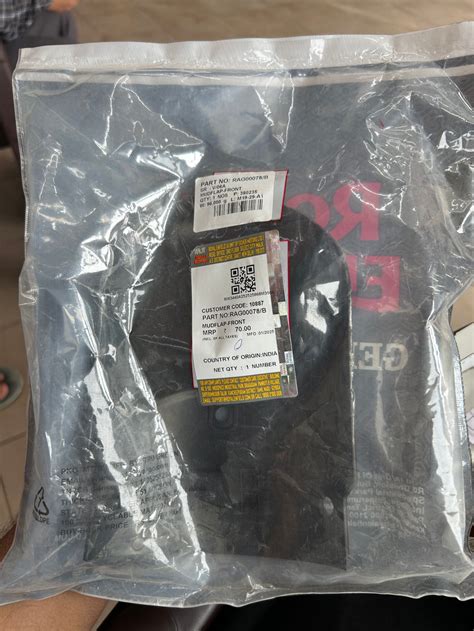 RAG00078/B Front Mudflap – Meteor 350 OEM Guard – UNDER THE HOOD