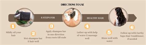 Buy Earthy Sapo Reetha Shampoo Bar for Dry Hair (100g, Pack of 1 ...