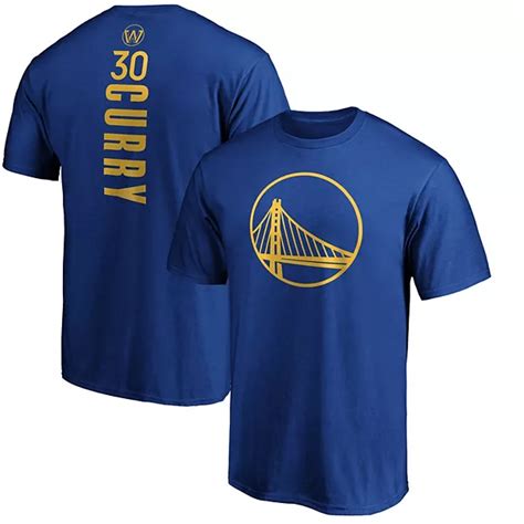 Men's Fanatics Branded Stephen Curry Royal Golden State Warriors Team ...