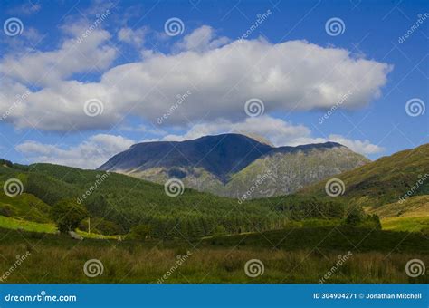 The Highest Mountain in the UK Ben Nevis Stock Image - Image of ...