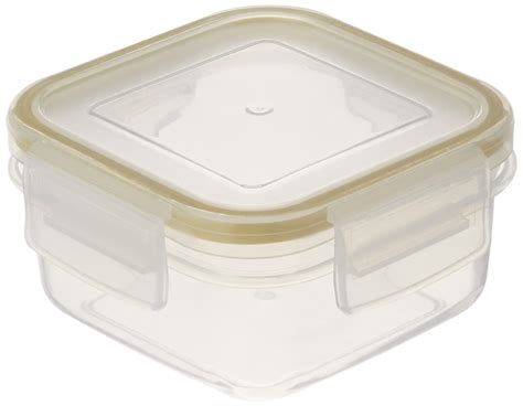 HomeStop Komax Square Transparent Bio Kips Container - 300ml (Clear ...