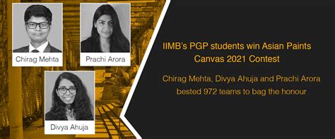 MBA | Post Graduate Programme in Management - IIM Bangalore