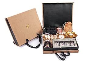 ZOROY Luxury Chocolate Lute Finish Gift Combo Hamper With Assorted Milk ...
