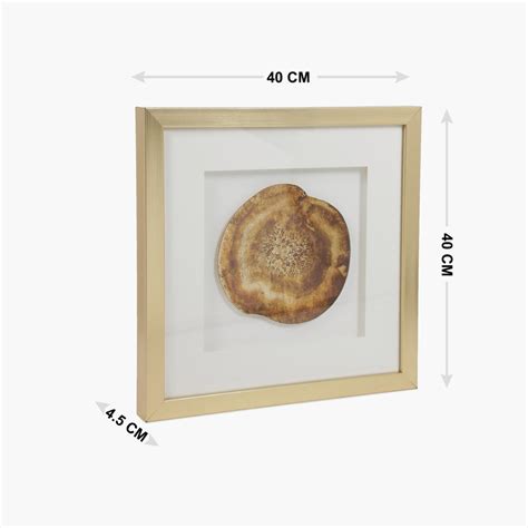 Buy Artistry Glass Stone Wall Art Frame from Home Centre at just INR 2499.0