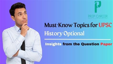 Must-Know Topics for UPSC History Optional | Prep Career
