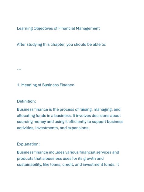 Image result for Financial Management Class 12