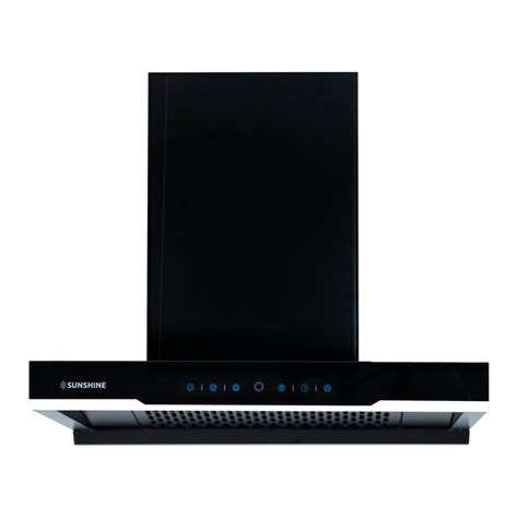 Sunshine Leroy Silent Wall Mounted Designer Auto Clean Hoods Chimney 6 ...