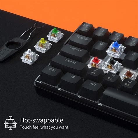 Buy KEMOVE Shadow Hot Swappable Mechanical Keyboard with 3000mAh ...