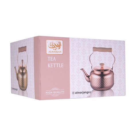 Shop Online Almarjan 3 Liter Hammered Collection Stainless Steel Kettle ...