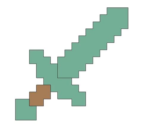 Image result for Minecraft Sword Pattern