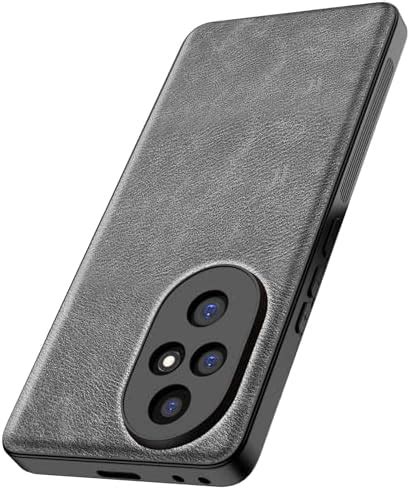 Kapa Tux Leather Back Cover for Honor 200 (5G) | Slim Shockproof Camera ...