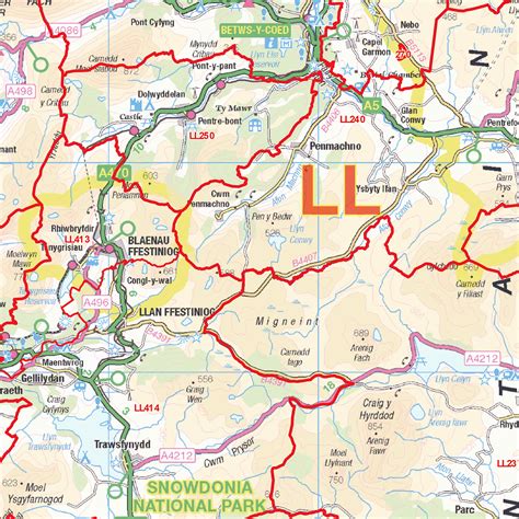 Image result for Ln Postcode Map