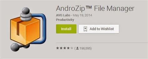 AndroZip File Manager Features 的图像结果