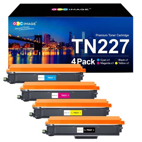 GPC Image Compatible Toner Cartridge Replacement for Brother TN227 TN ...