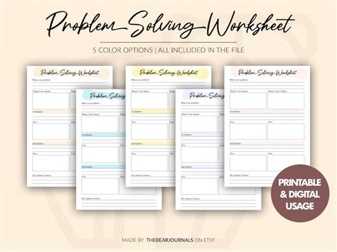 Image result for Problem Solving Hand Out