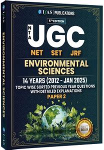 UGC NET Environmental Science - 2025 | Previous Year Questions Papers ...