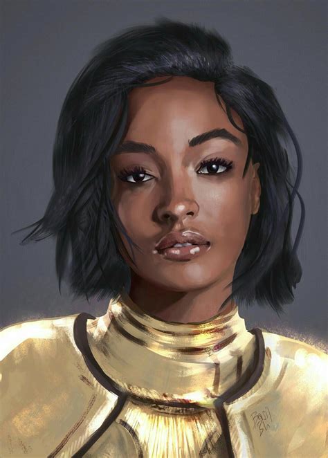 Black Characters Female - Printable Word Searches