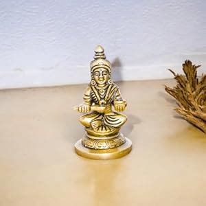Buy SHANTI 100% Pure Brass Annapurna Devi |Annapurneshwari Idol ...